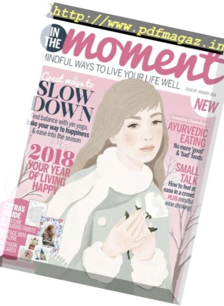 In The Moment – January 2018 Cover