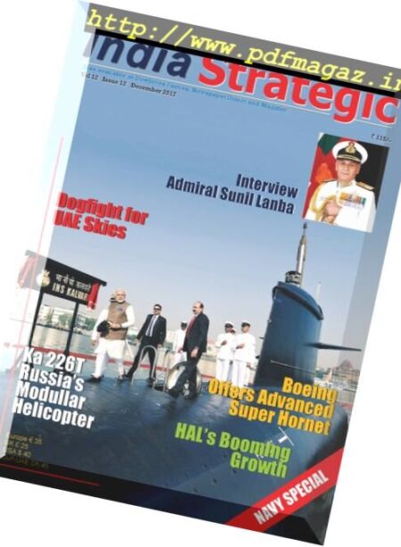 India Strategic – December 2017 Cover