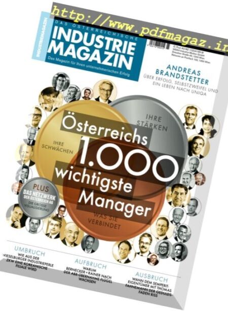 Industrie Magazin – November 2017 Cover