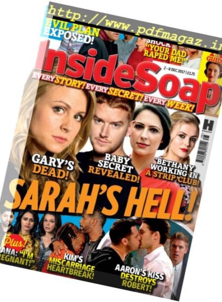 Inside Soap UK – 2 December 2017 Cover