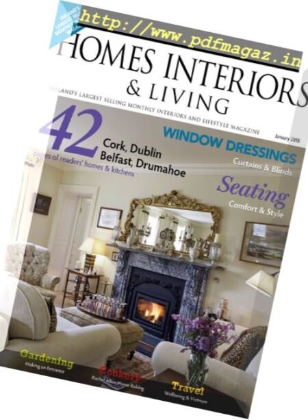 Ireland’s Homes Interiors & Living – February 2018 Cover