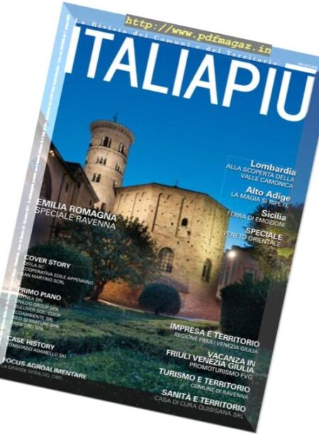 Italia Piu – Dicembre 2017 Cover