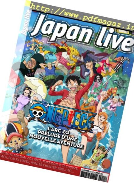 Japan Live – novembre 2017 Cover