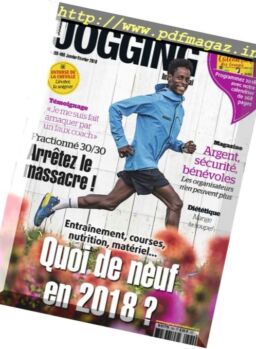 Jogging International – janvier 2018