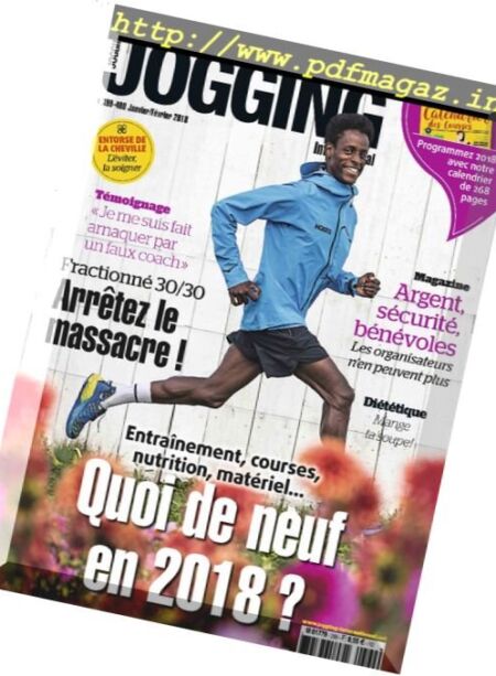 Jogging International – janvier 2018 Cover