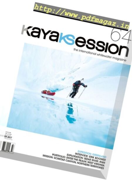 Kayak Session Magazine – December 2017 Cover