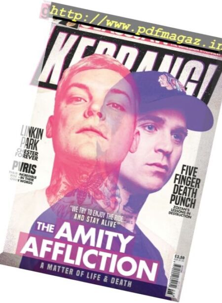 Kerrang! – 9 December 2017 Cover