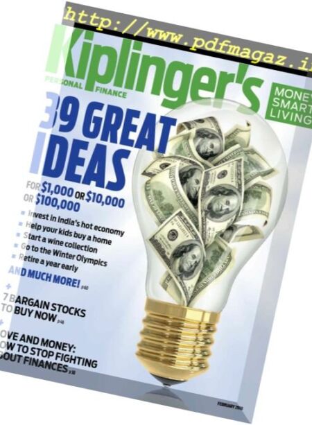 Kiplinger’s Personal Finance – February 2018 Cover