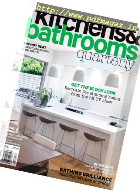 Kitchens & Bathrooms Quarterly – December 2017 Cover
