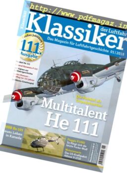 Klassiker der Luftfahrt – Januar 2018