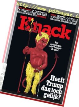 Knack Belgium – 22 November 2017