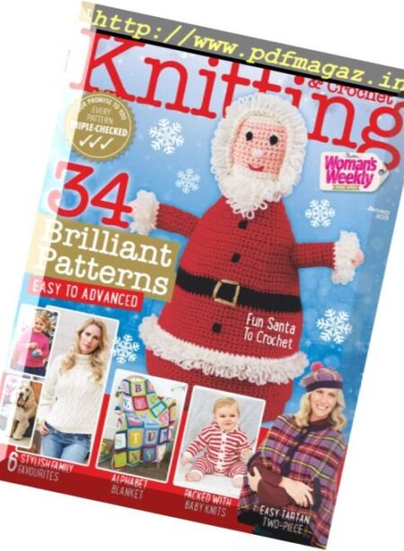 Knitting & Crochet from Woman’s Weekly – January 2018 Cover