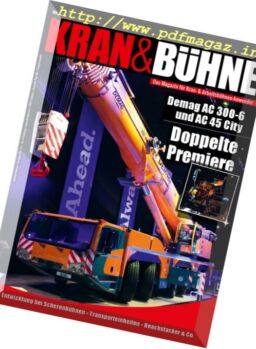 Kran & Buhne – November 2017