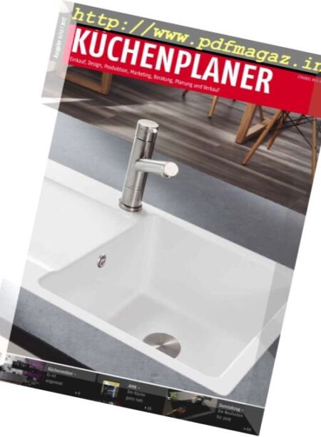 Kuchenplaner – Nr.11-12, 2017 Cover