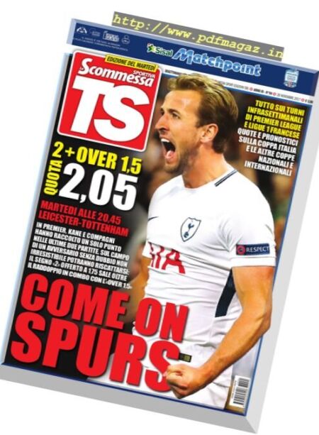 La Scommessa TS – 28 Novembre 2017 Cover