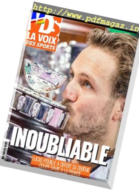 La Voix des Sports Flandres – 27 novembre 2017 Cover