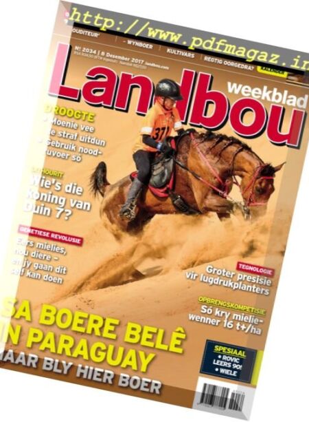 Landbouweekblad – 11 Desember 2017 Cover