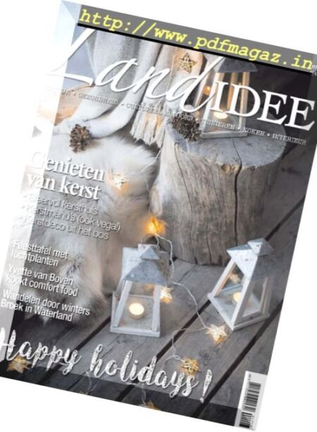 Landidee Netherlands – December 2017 – Januari 2018 Cover