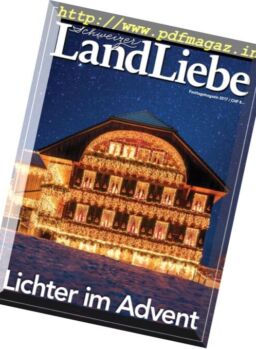 Landliebe Schweizer – N 6, 2017