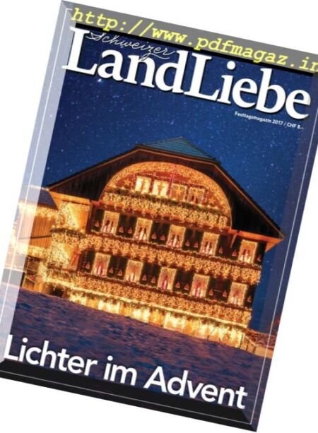 Landliebe Schweizer – N 6, 2017 Cover