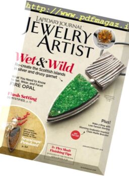 Lapidary Journal Jewelry Artist – January 2018