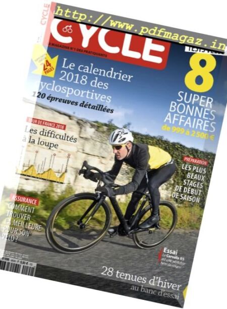 Le Cycle – decembre 2017 Cover
