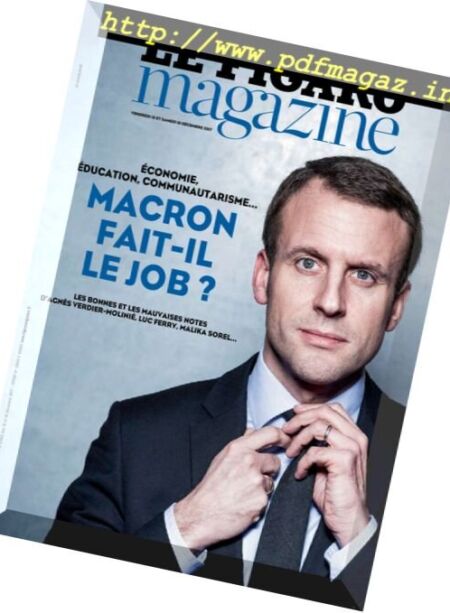 Le Figaro Magazine – 15 Decembre 2017 Cover