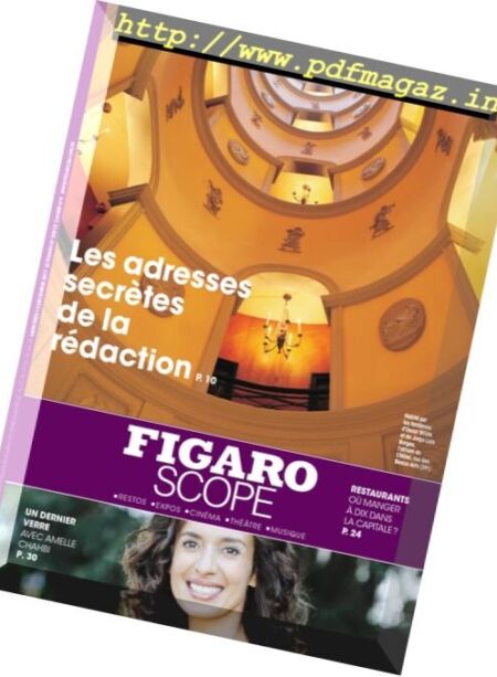 Le Figaroscope – 13 Decembre 2017 Cover