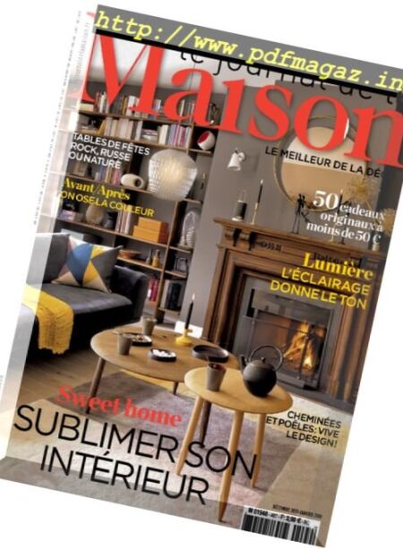 Le Journal de la Maison – 1 decembre 2017 Cover