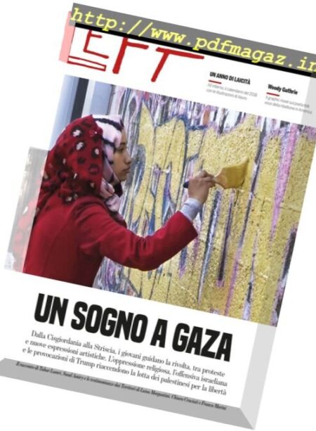 Left – 30 Dicembre 2017 Cover