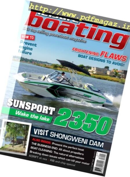 Leisure Boating – November 2017 Cover