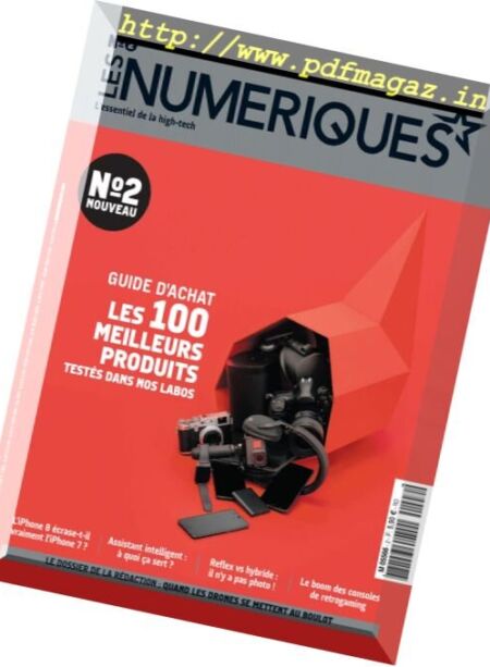 Les Numeriques – decembre 2017 Cover