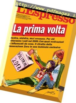 L’Espresso – 10 Dicembre 2017