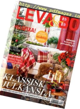 Leva & bo – 2 december 2017