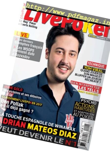 Live Poker – 30 novembre 2017 Cover