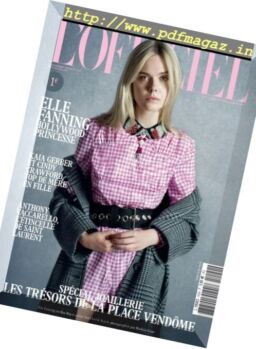 L’Officiel Paris – decembre 2017