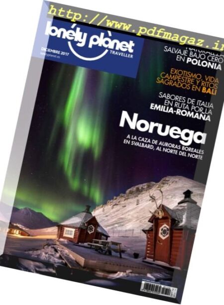Lonely Planet Traveller Spain – diciembre 2017 Cover