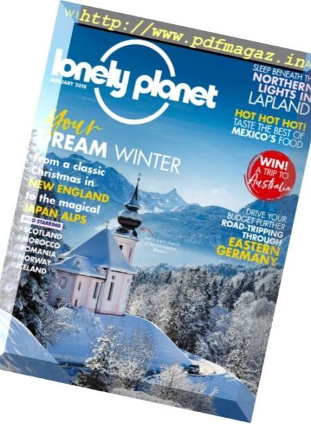Lonely Planet Traveller UK – January 2018 Cover