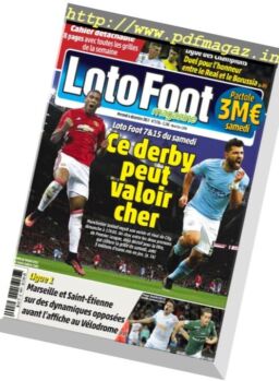 Loto Foot – 6 decembre 2017