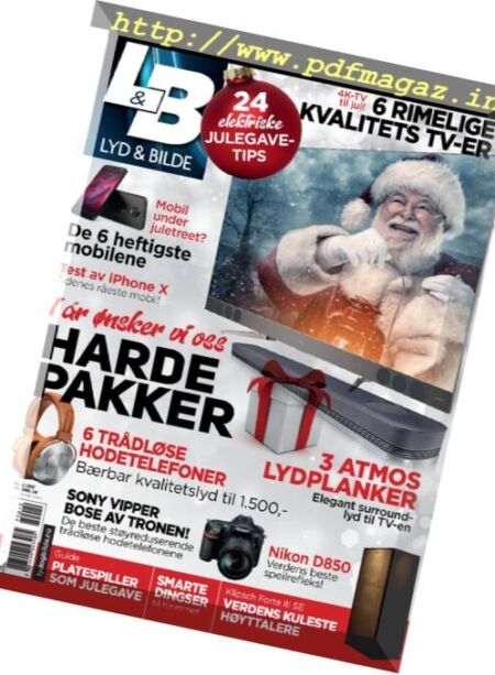 Lyd & Bilde – desember 2017 Cover