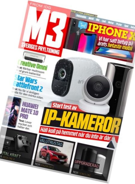 M3 – December 2017 Cover