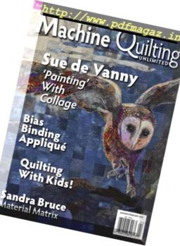 Machine Quilting Unlimited – January 2018