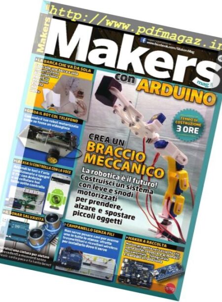 Makers Mag – Dicembre 2017 – Gennaio 2018 Cover