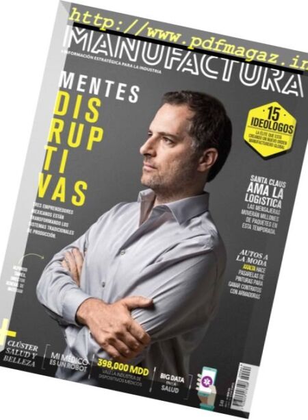 Manufactura – diciembre 2017 Cover