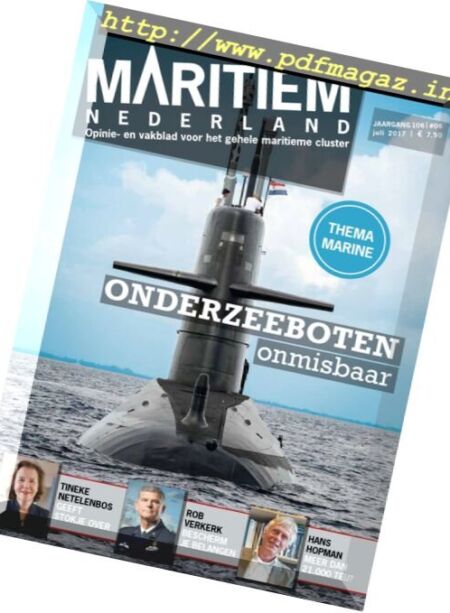 Maritiem Nederland – Juli 2017 Cover