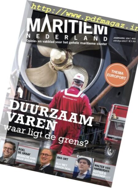 Maritiem Nederland – Oktober 2017 Cover