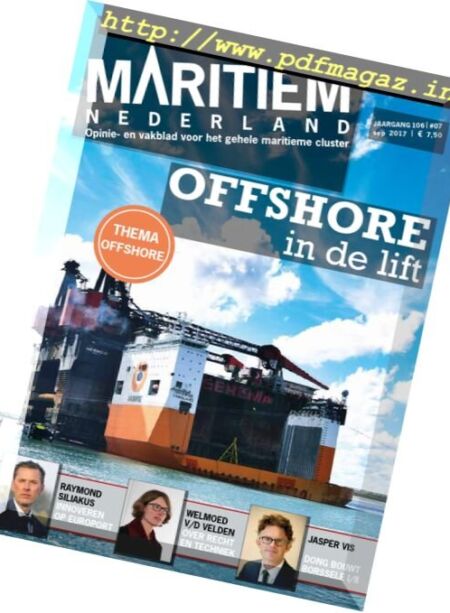 Maritiem Nederland – September 2017 Cover
