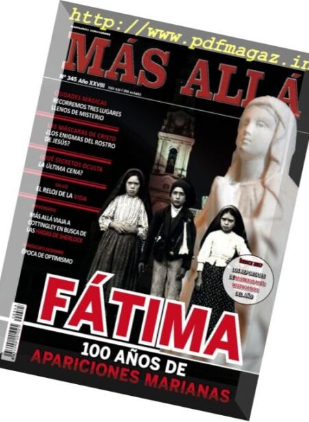 Mas Alla – diciembre 2017 Cover