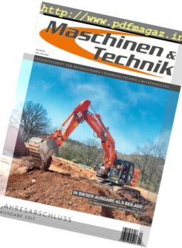 Maschinen & Technik – Dezember 2017-Januar 2018