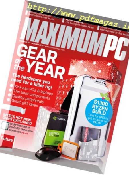 Maximum PC – January 2018 Cover